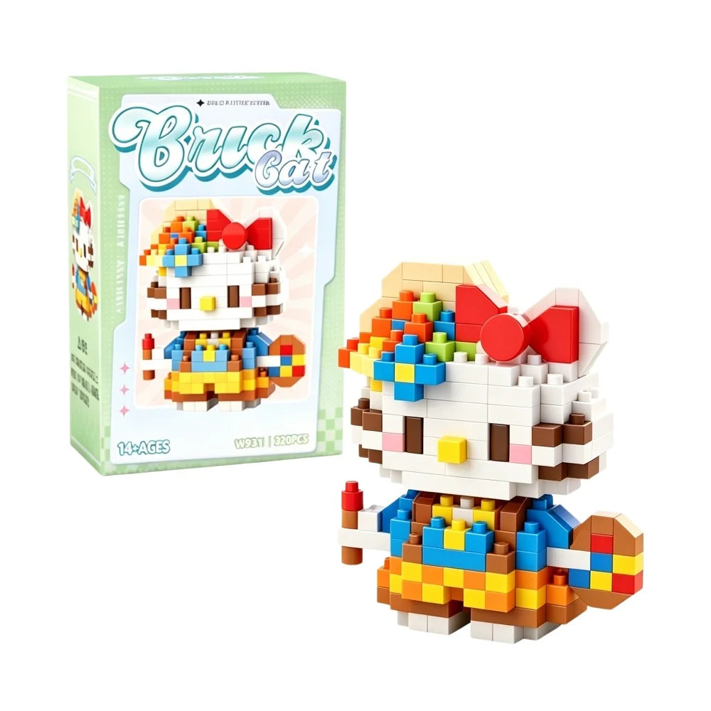 Cartoon Building Blocks – Mini ABS Assembly Brick Set