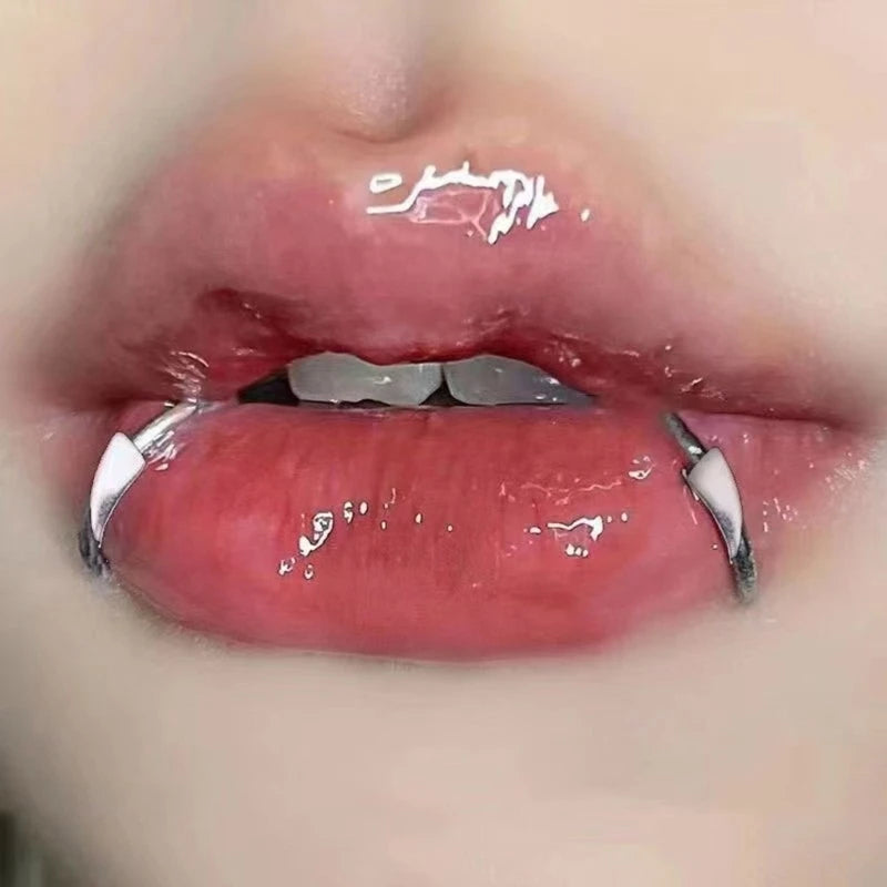 Gothic Lip Cuff Non Piercing Vampire Halloween Accessory