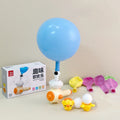 Montessori Sensory Toy 3-in-1 Blowing Floating Ball & Whistle Game
