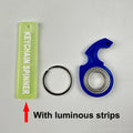 Keychain Fidget Spinner – Portable Metal Finger Spinner Toy