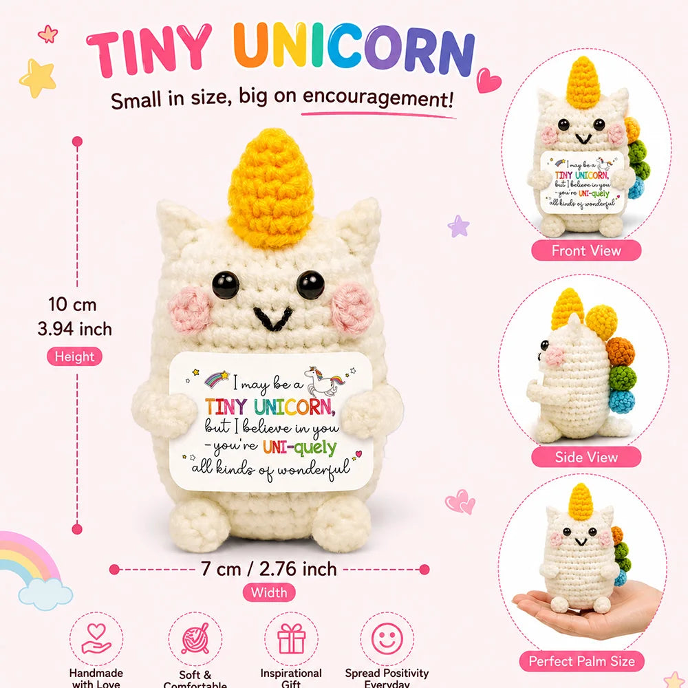 Crochet Pocket Hug – Handmade Knitted Plush Doll