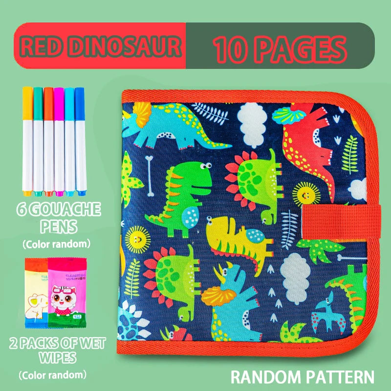 Reusable Drawing Pad for Kids – Erasable Doodle Book