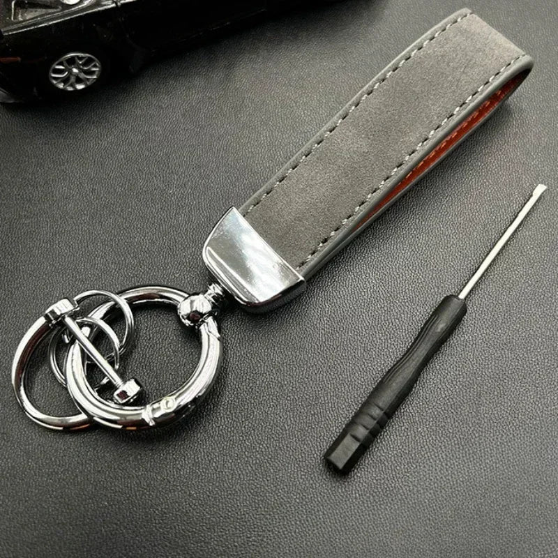 Custom Logo Keychain – Personalized Engraved Metal Key Ring