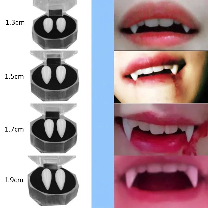 Vampire Fangs – Halloween Costume Fake Teeth for Cosplay
