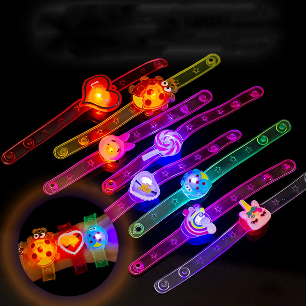LED Luminous Watch Party Favors Glow Watch 12/24 Pack