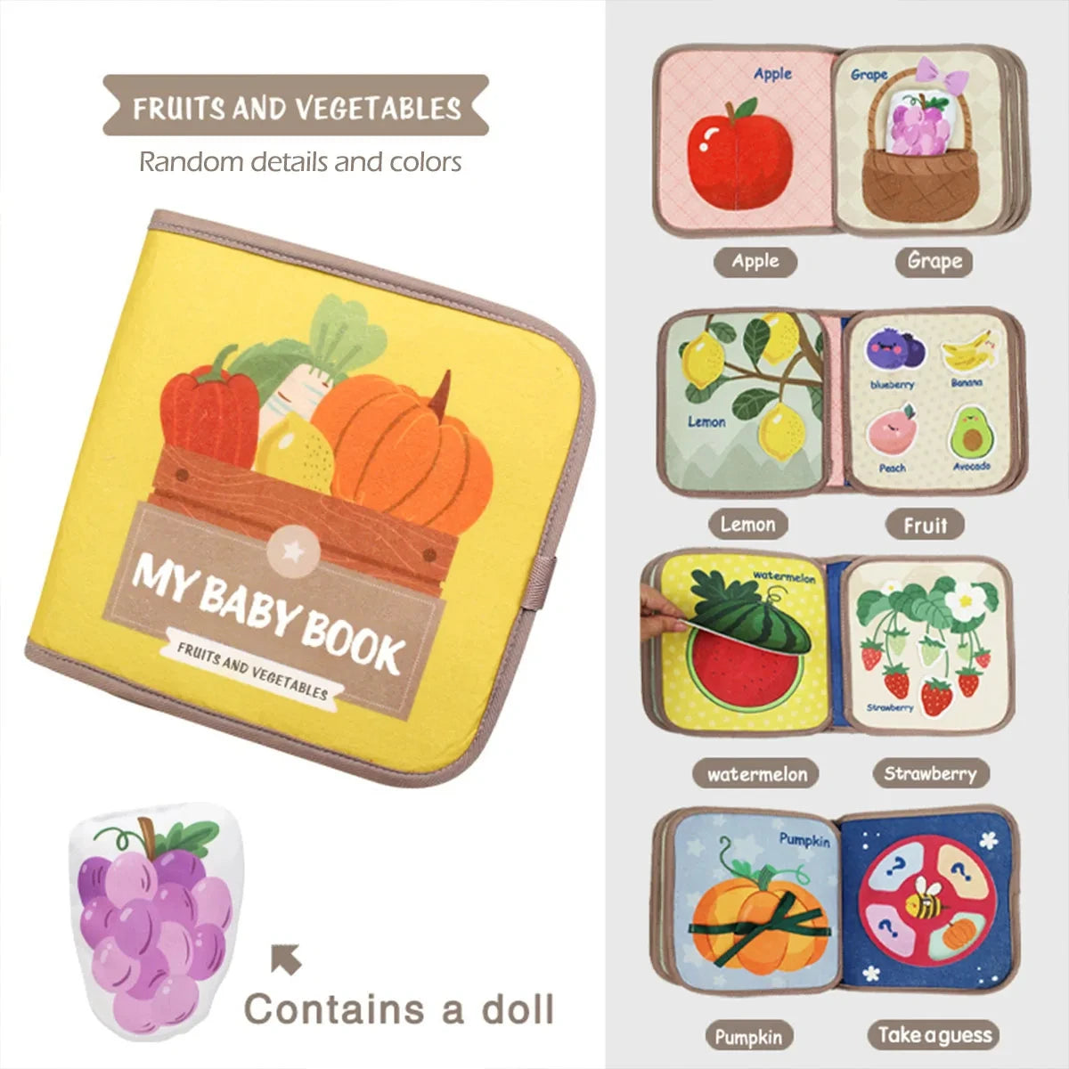 Montessori Busy Book for Toddlers
