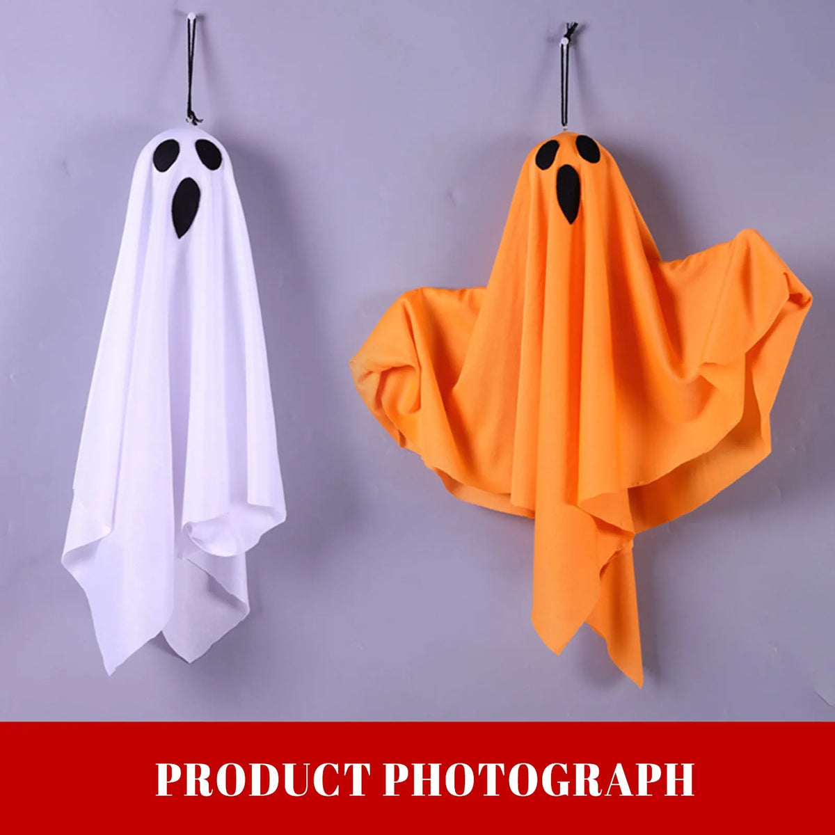 Halloween Ghost Decoration Hanging Light-Up Ghost for Party Decor