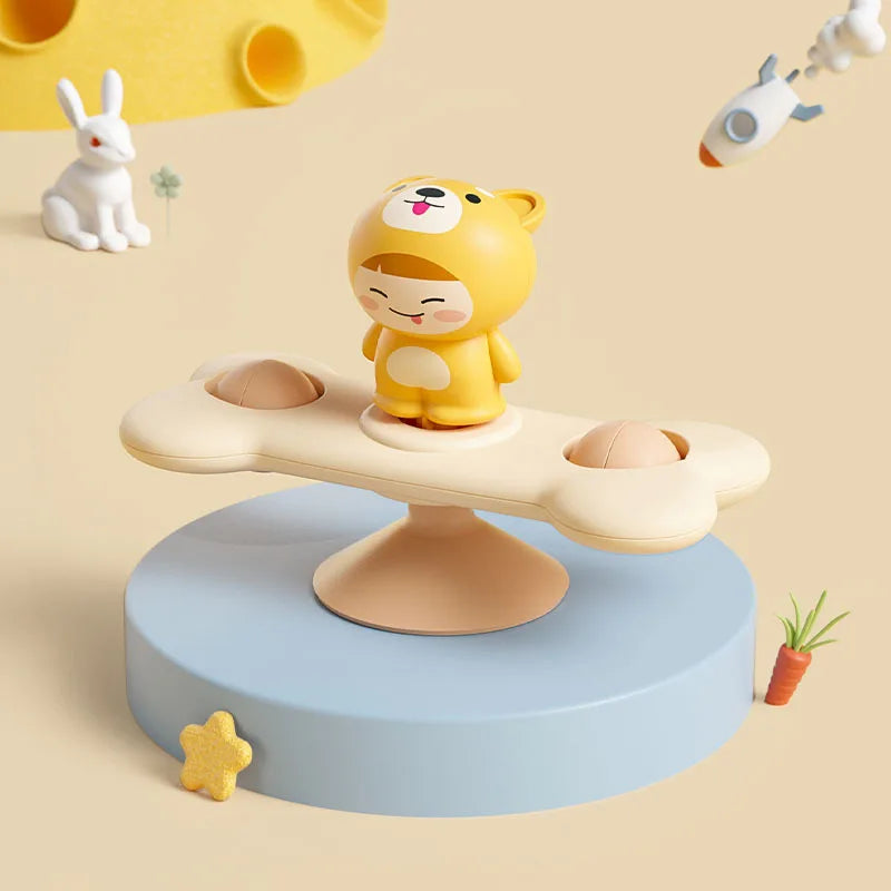 Suction Cup Spinner Toy – Baby Sensory Bath & Learning Toy