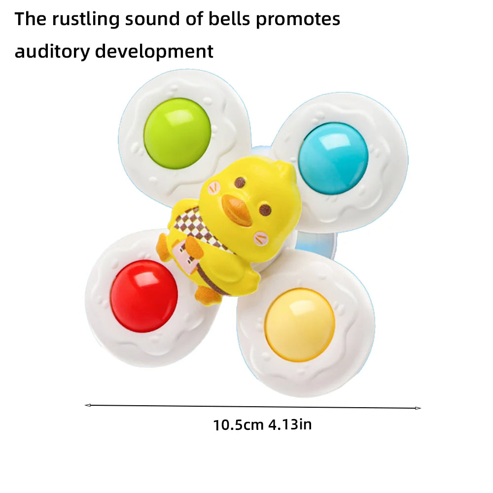 Suction Cup Bath Toy – Spinning Waterwheel Toy for Kids