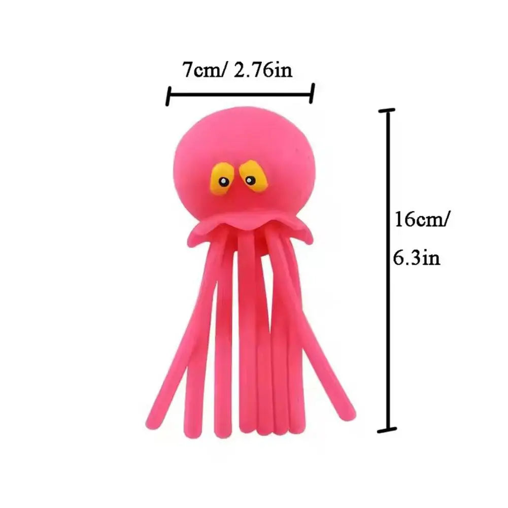 Octopus Bath Toy – Squeeze Water Toy for Kids