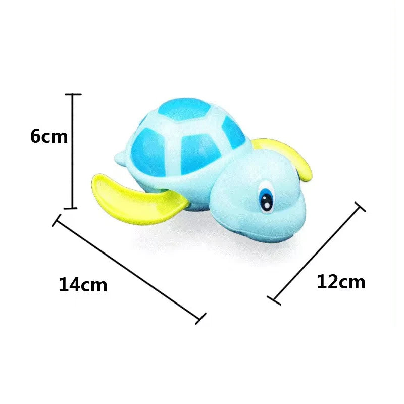 Wind Up Turtle Bath Toy – Clockwork Water Toy for Kids