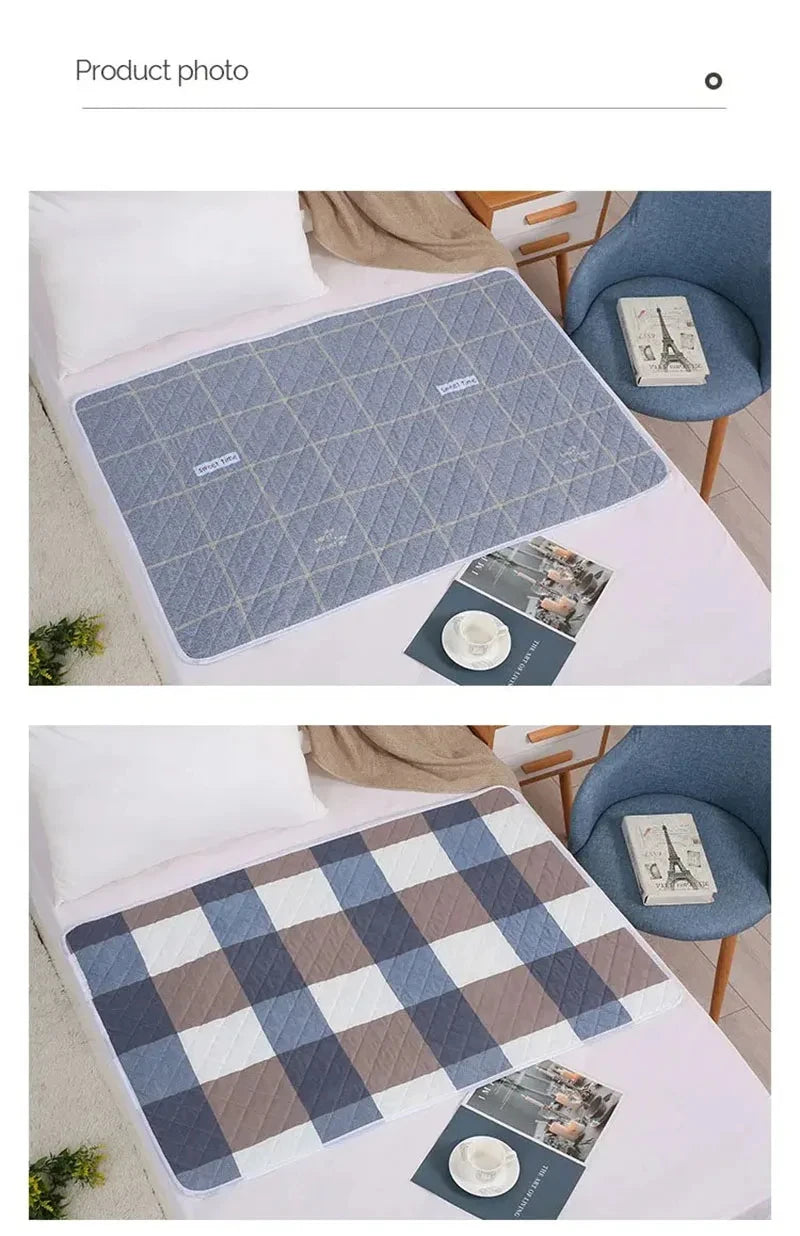 Washable Waterproof Bed Pad