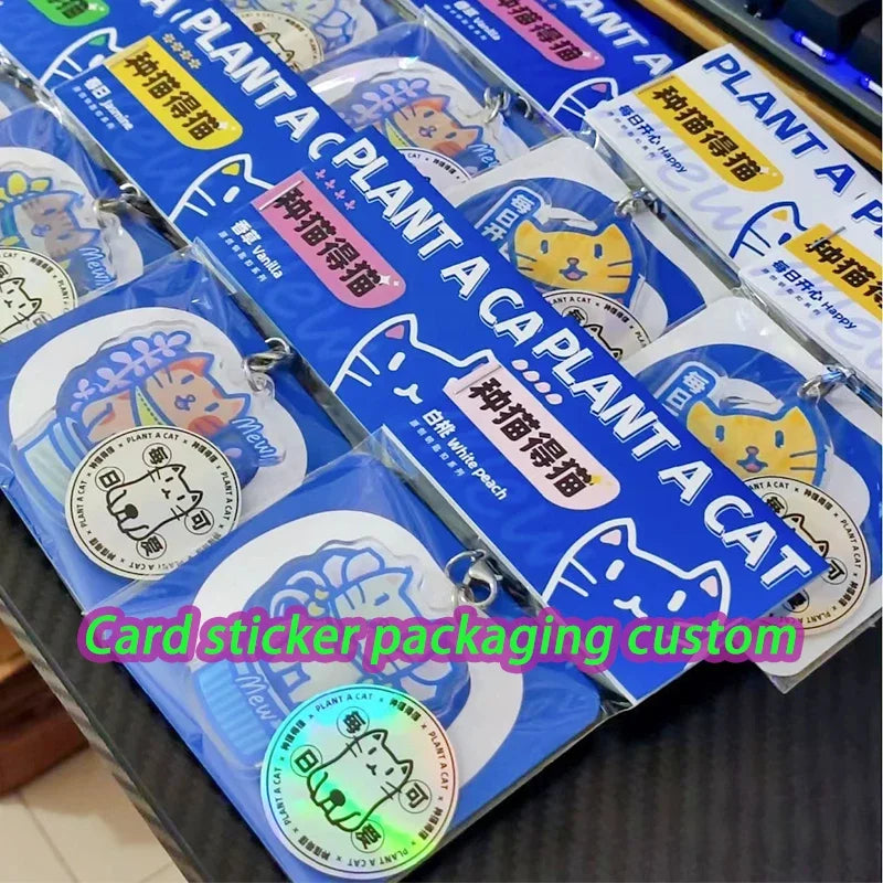 Custom Pet Acrylic Keychain – Personalized Photo & Name Charm