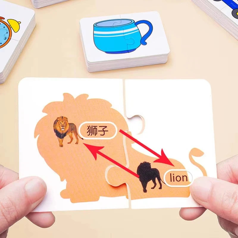 Montessori Toddler Puzzle – Wooden Animal Jigsaw Game