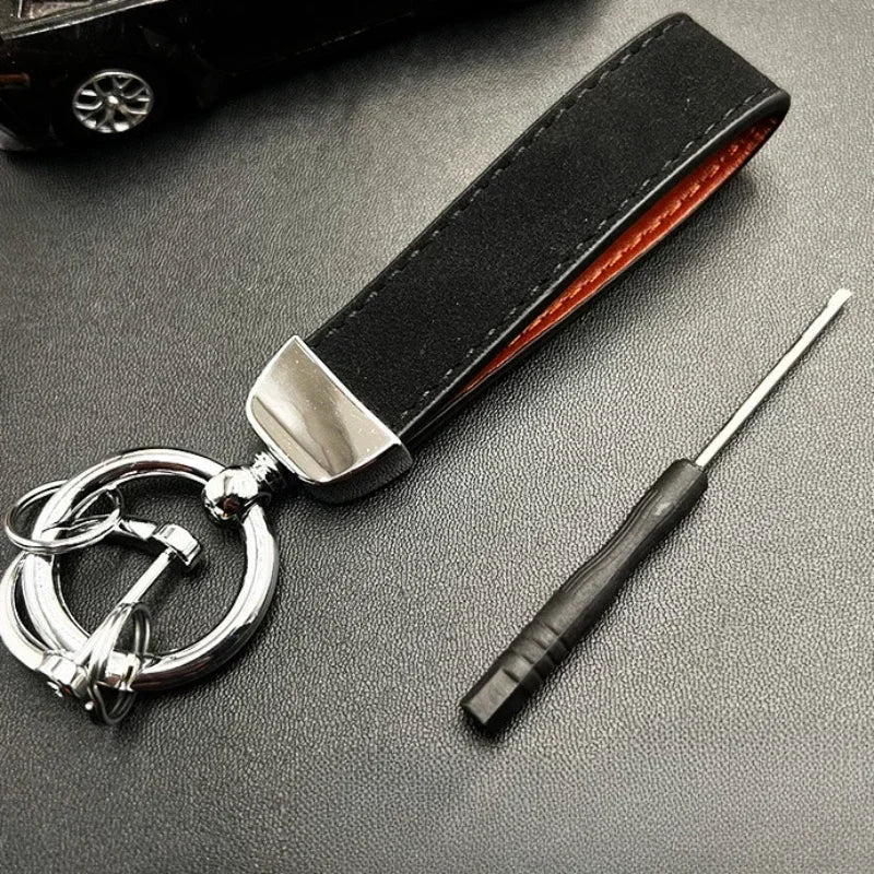 Custom Logo Keychain – Personalized Engraved Metal Key Ring