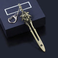 Gothic Conch Drop Earrings Silver Punk Jewelry for Women
