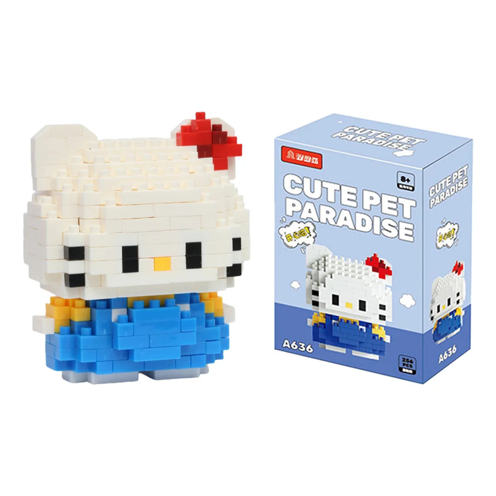 Cartoon Building Blocks – Mini ABS Assembly Brick Set