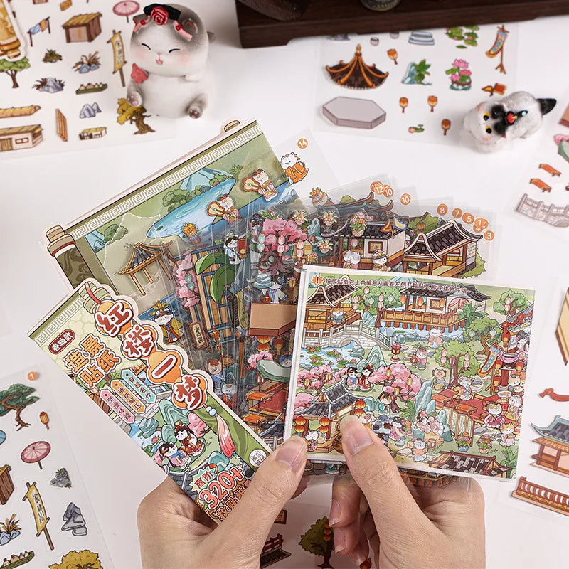 3D Landscape Stickers – DIY Miniature Scene Craft