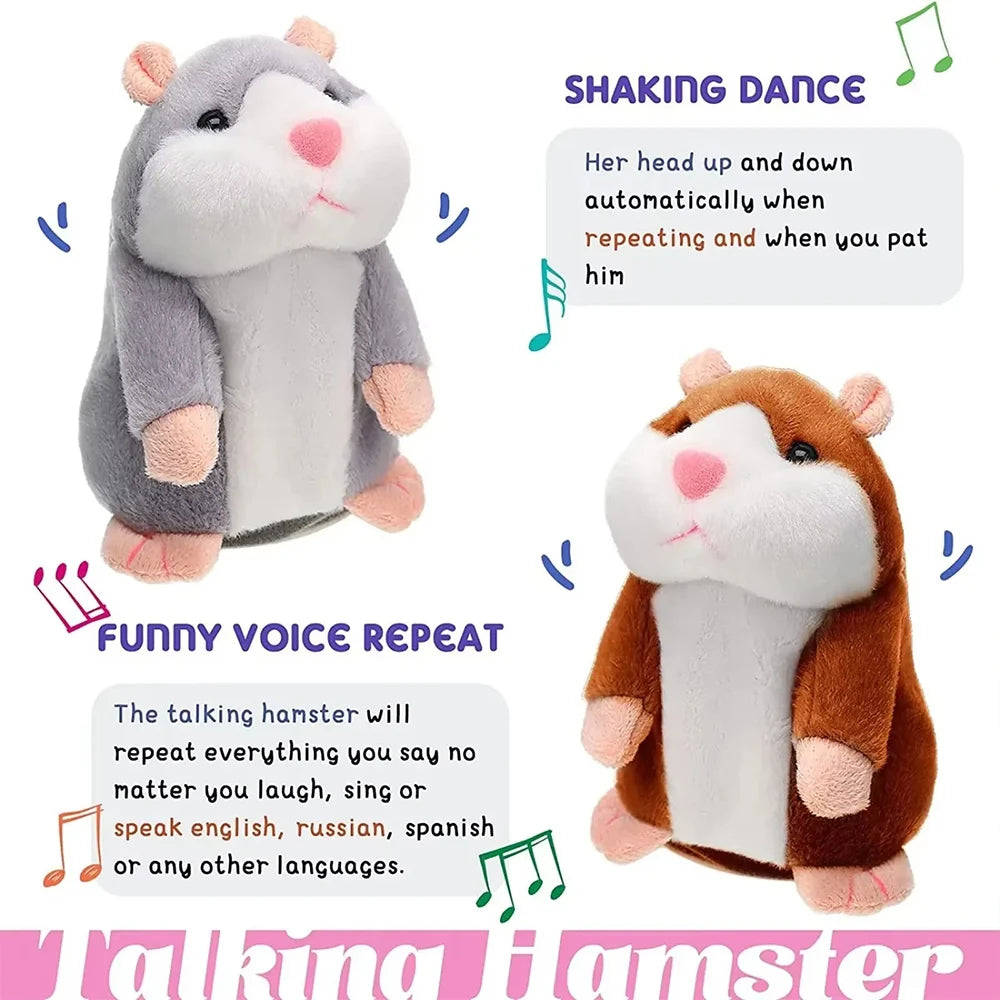 Talking Hamster Plush Toy