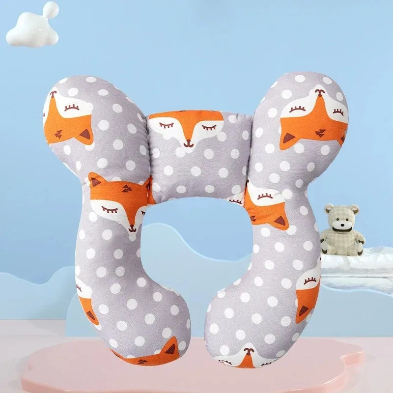 U Shaped Baby Pillow – Soft Stroller & Travel Pillow for Toddlers