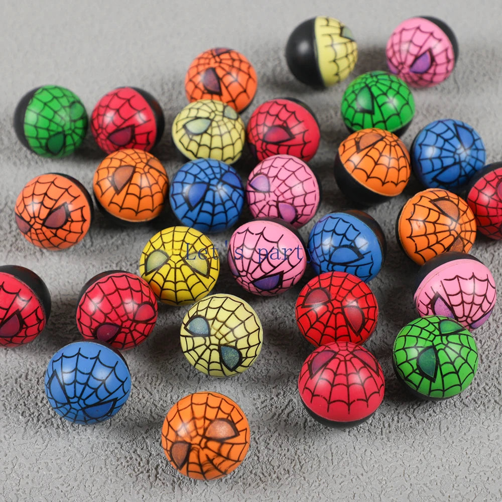 Bouncy Balls for Kids – Spider Party Favors for Outdoor Fun