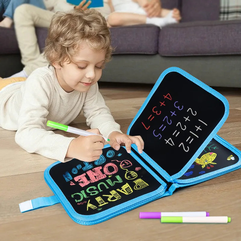 Reusable Drawing Pad for Kids – Erasable Doodle Book