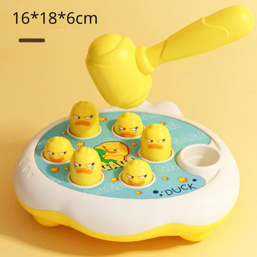 Montessori Hammering Toy Animal Toddler Fine Motor Activity Game