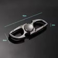 Metal Fidget Spinner Fingertip Toy Keychain EDC Tool Gift