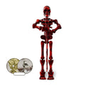 Magnetic Skeleton Toy – Posable Halloween Assembly Figure