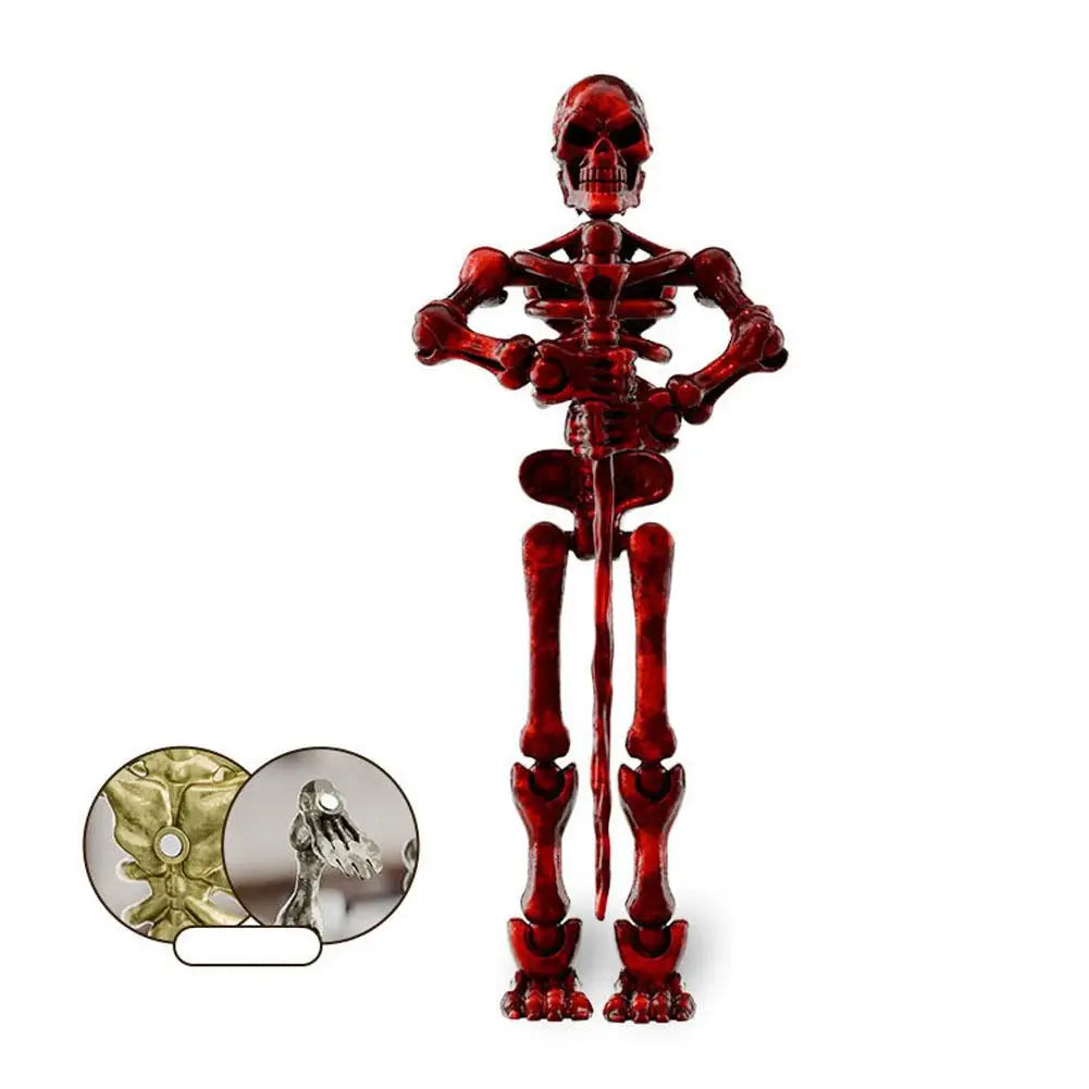 Magnetic Skeleton Toy – Posable Halloween Assembly Figure