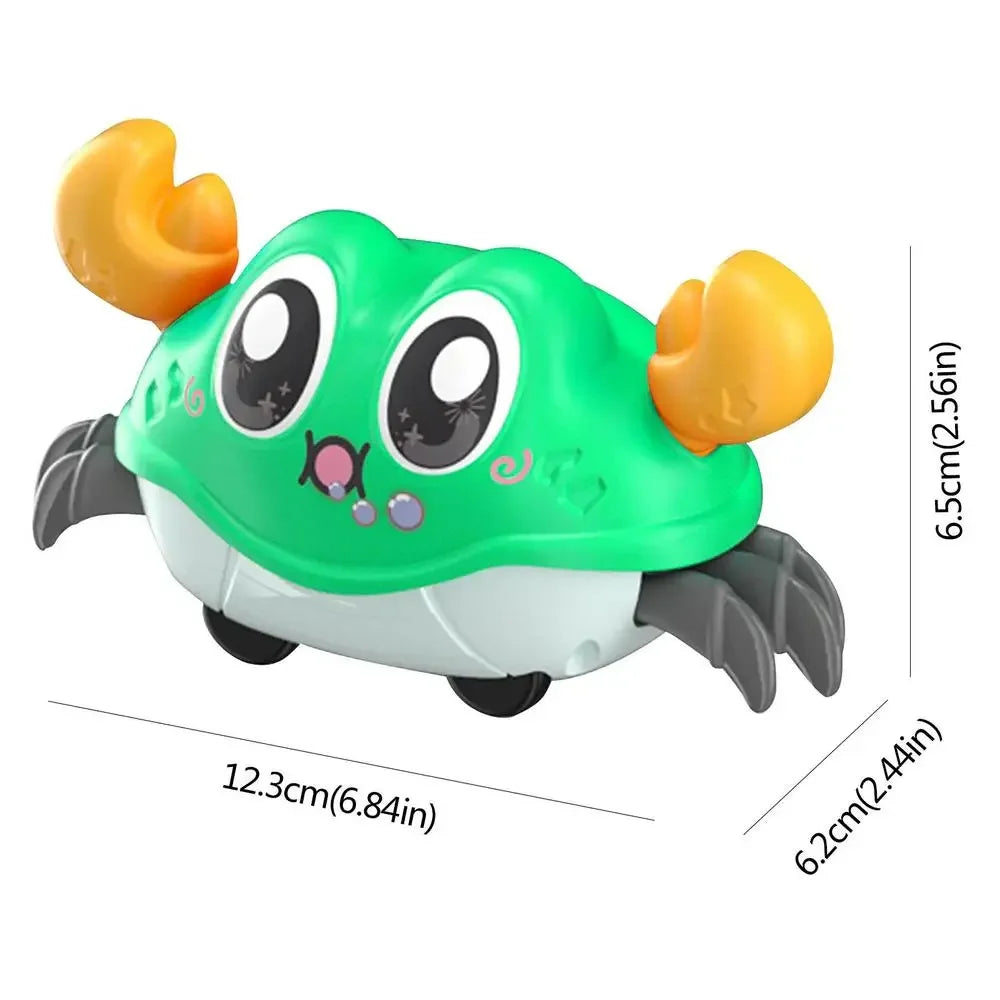 Crawling Crab Baby Toy – Interactive Tummy Time Sensory Toy