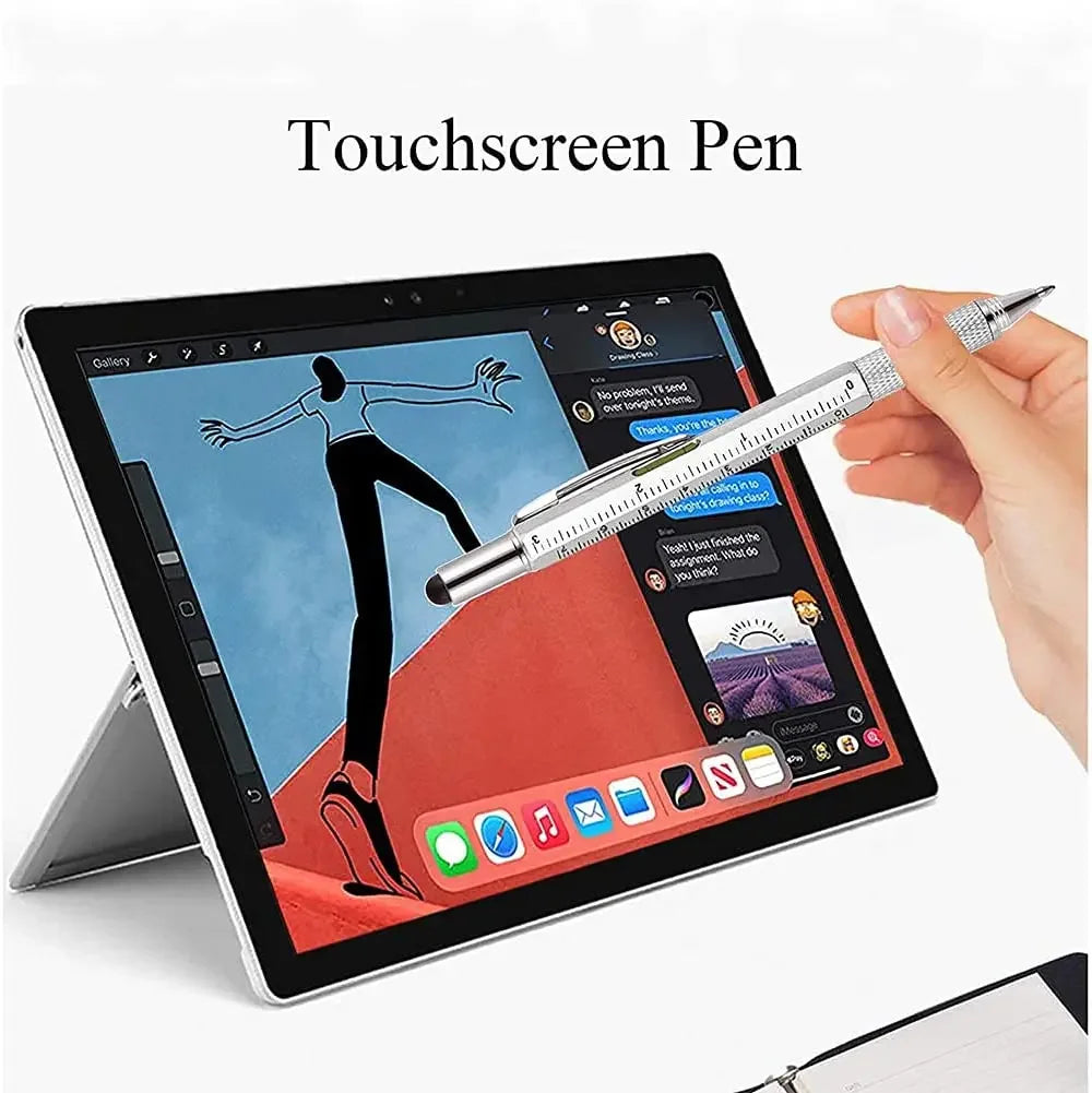 7 in 1 Multifunctional Pen – Stylus & Multi Tool Ballpoint