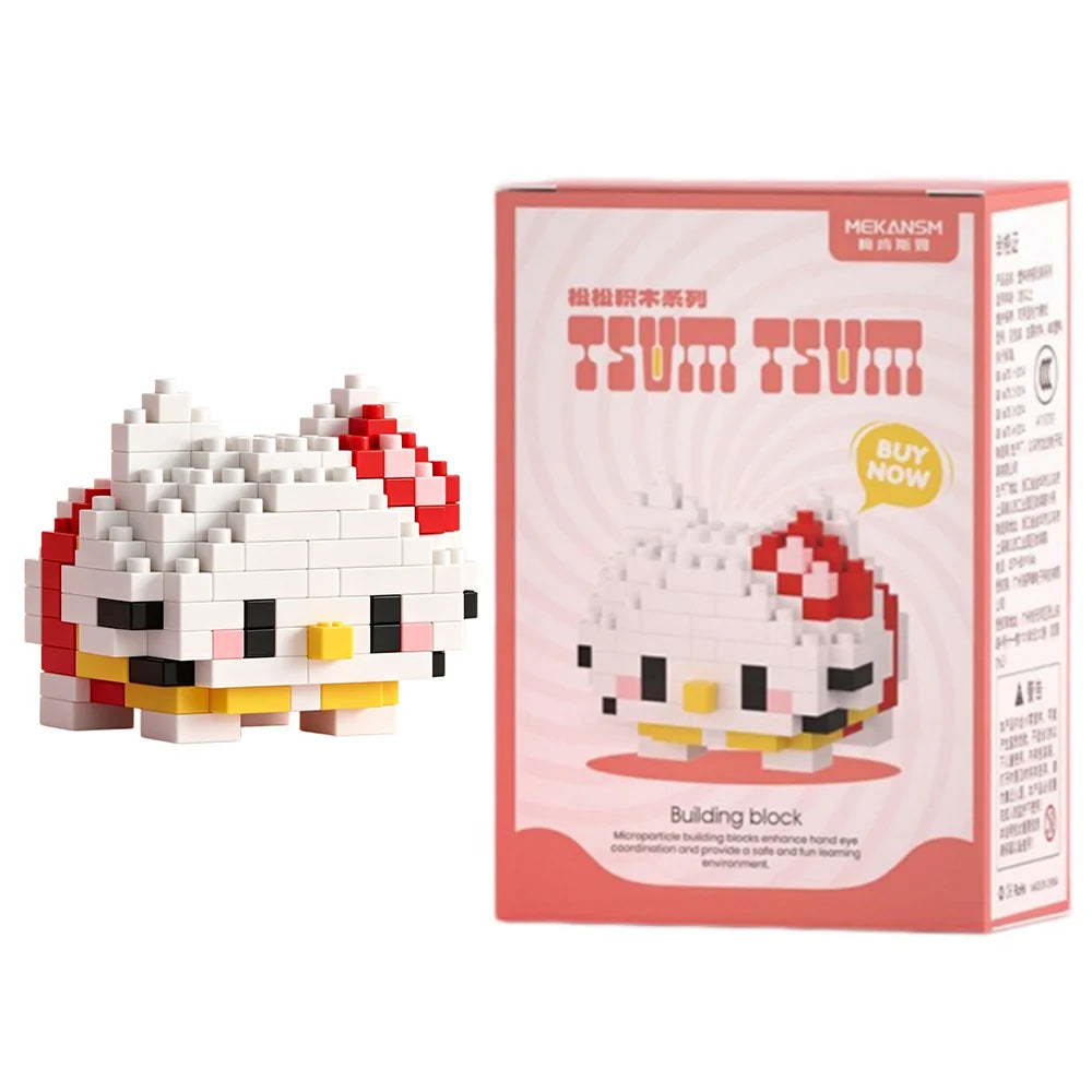 Cartoon Building Blocks – Mini ABS Assembly Brick Set