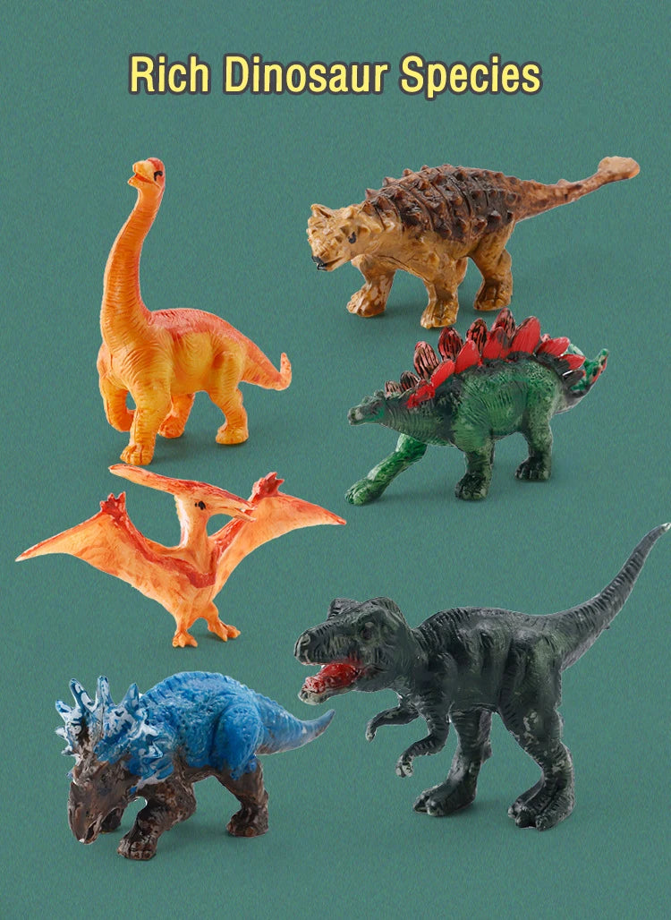 Dinosaur Painting Kit – DIY Dinosaur Art Set with Paints for Kids