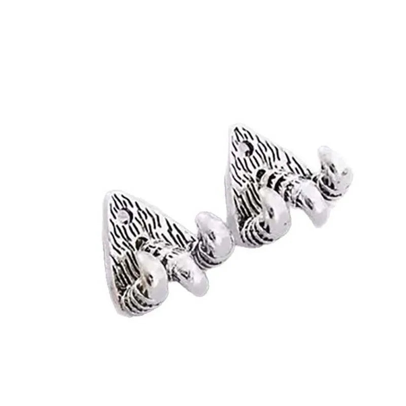 Gothic Claw Stud Earrings Black Punk Metal Jewelry