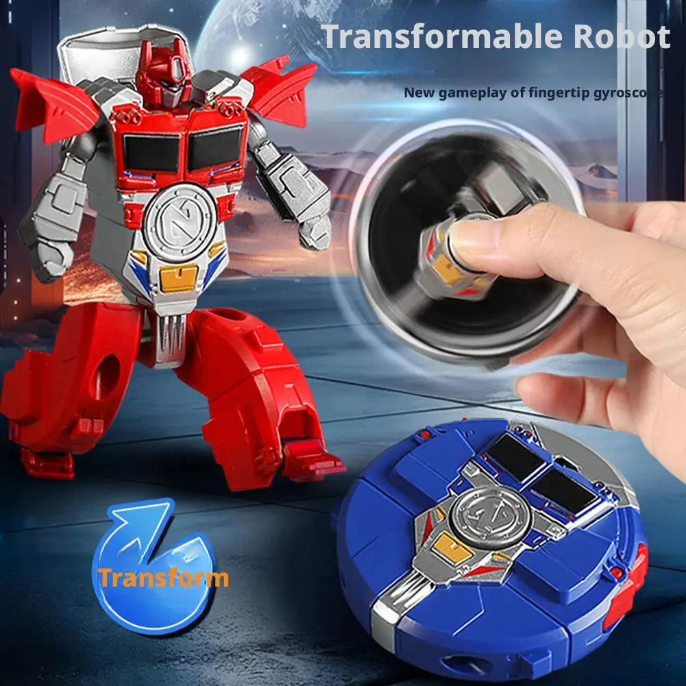 Transformable Fidget Spinner – Robot Sensory Fidget Toy