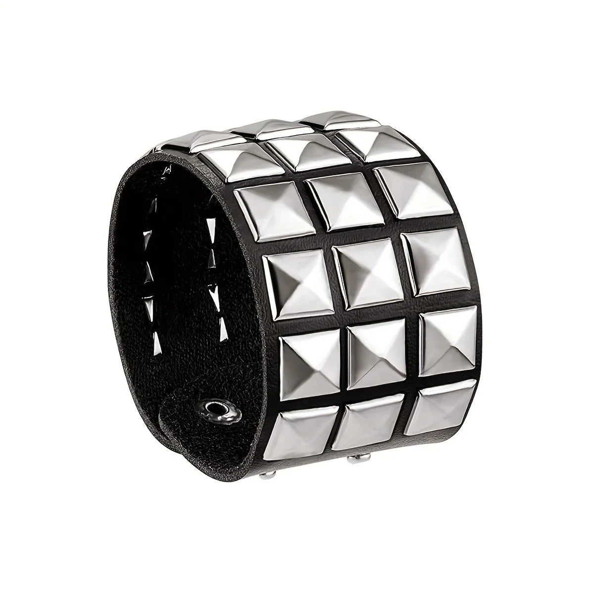 Gothic Punk Bracelet Multi Chain Leather Street Style Jewelry