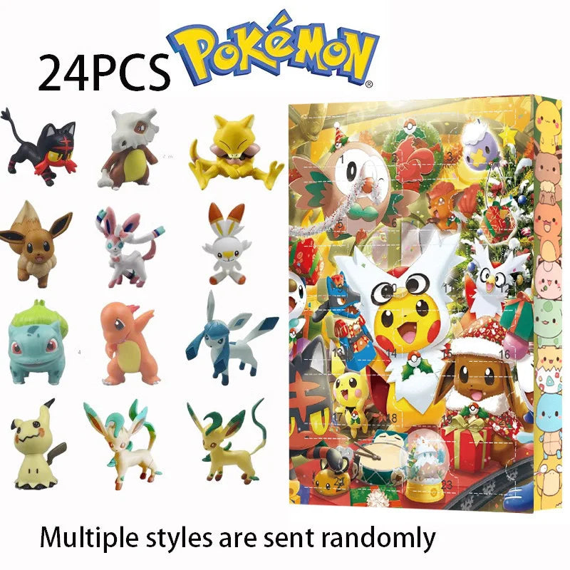 Anime Mini Figures – 24-Piece PVC Collectible Surprise Set