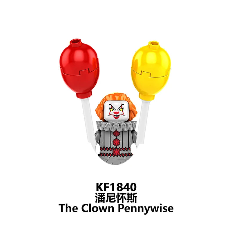 Halloween Building Blocks Horror Mini Figure Brick Set