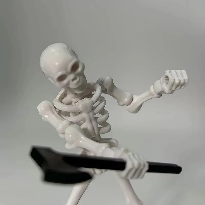 Movable Skeleton Action Figure – Halloween Collectible