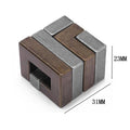 Metal Brain Teaser – 3D Interlocking IQ Logic Puzzle