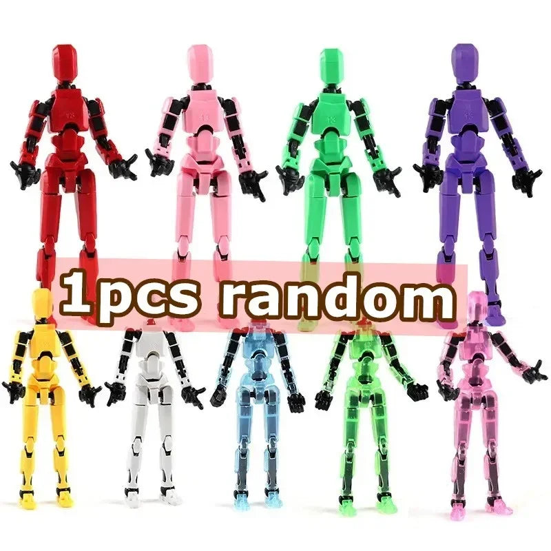 Movable Robot Action Figure – Multi-Jointed 14CM Model