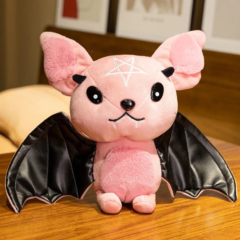 Demon Bat Plush – Soft Halloween Bat Stuffed Toy