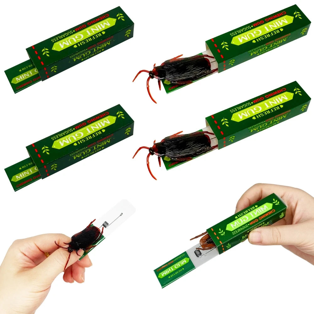 Halloween Prank Toy – Fake Cockroach Party Gag for Spooky Fun