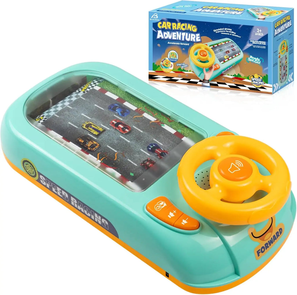 Kids Steering Wheel Toy – Interactive Pretend Driving Game