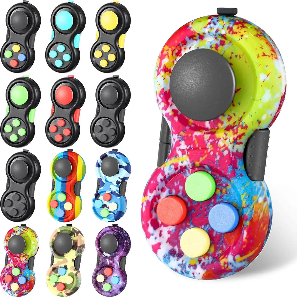 Fidget Pad, Retro Handheld Fidget Controller Toy