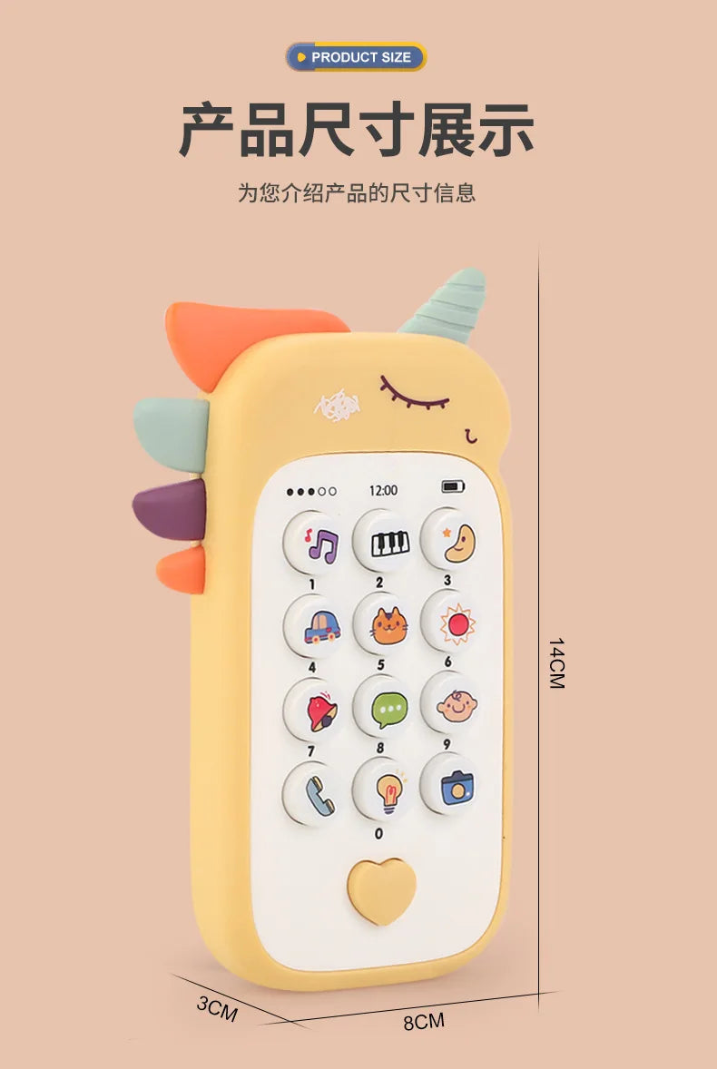 Baby Phone Toy – Musical Pretend Phone for Kids
