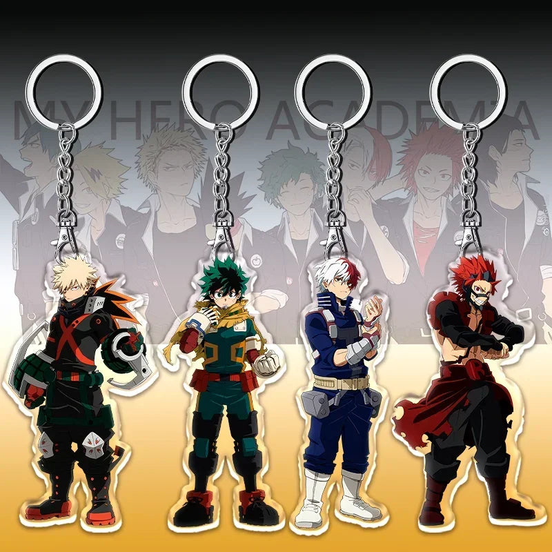 Anime Acrylic Keychain 12cm Backpack Charm Pendant