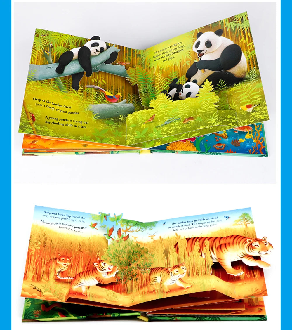 Pop Up Book for Kids – 3D Fairy Tale Bedtime Learning Book