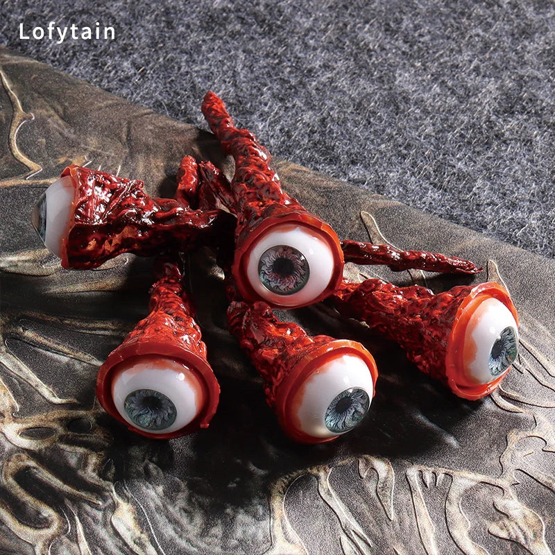 Halloween Eyeball Horror Prop, Scary Costume Accessory for Parties